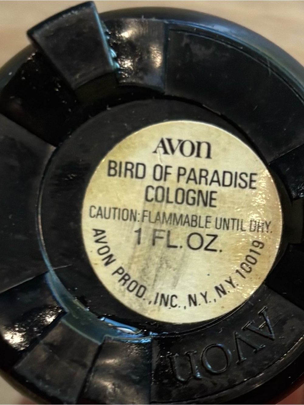Avon Bird of Paradise Cologne Collector Bottle - Picture 3 of 3